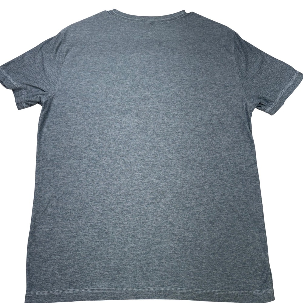 Vuori Performance T-Shirt Mens M Blue Heathered Strato Tech Short Sleeve - Picture 3 of 8